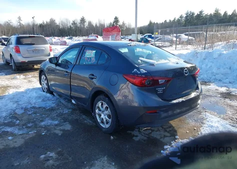 2015 Mazda Mazda3 I Sport from USA, damaged, VIN 3MZBM1U74FM173131